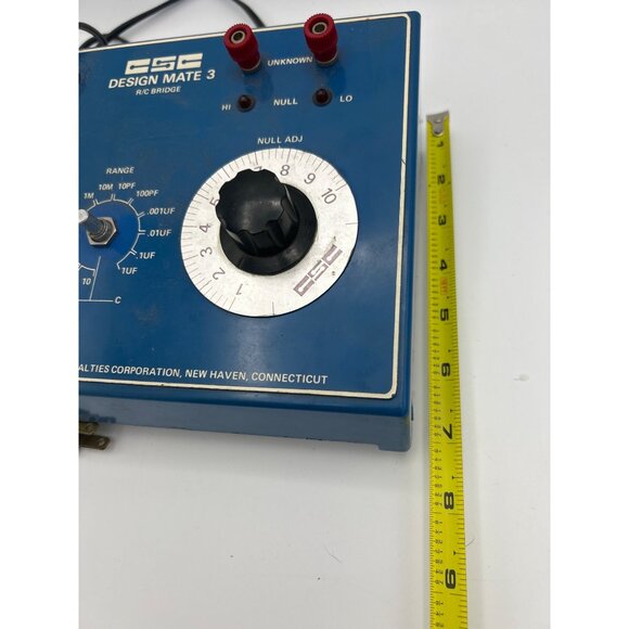 CSC Design Mate 3 R/C Bridge Electrical Testing Equipment - Picture 8 of 8